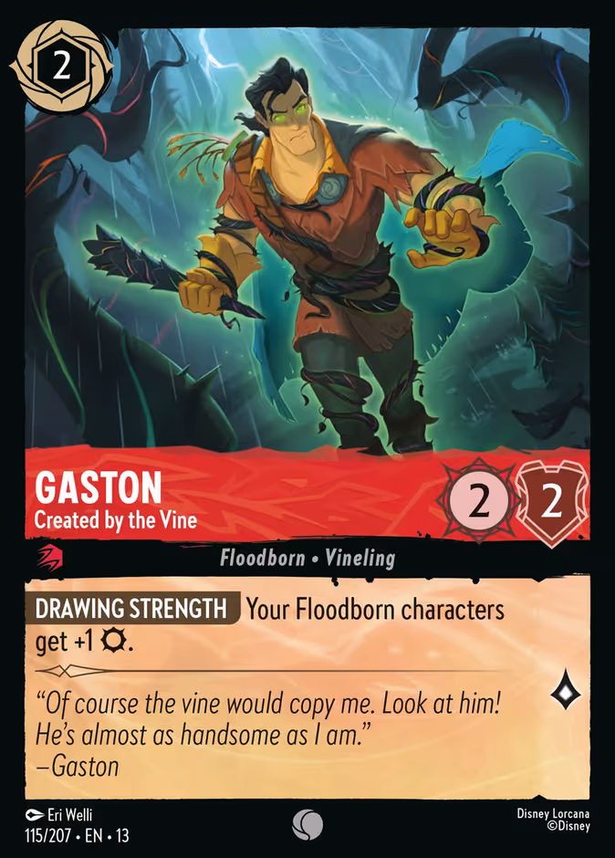 Carta Gaston · Created by the Vine