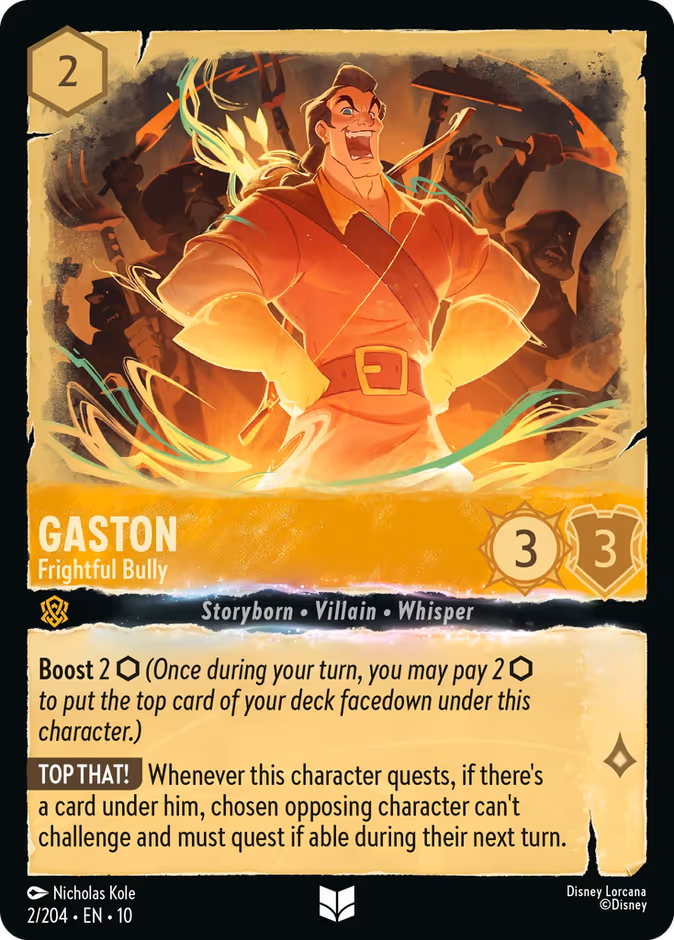 Carta Gaston · Frightful Bully