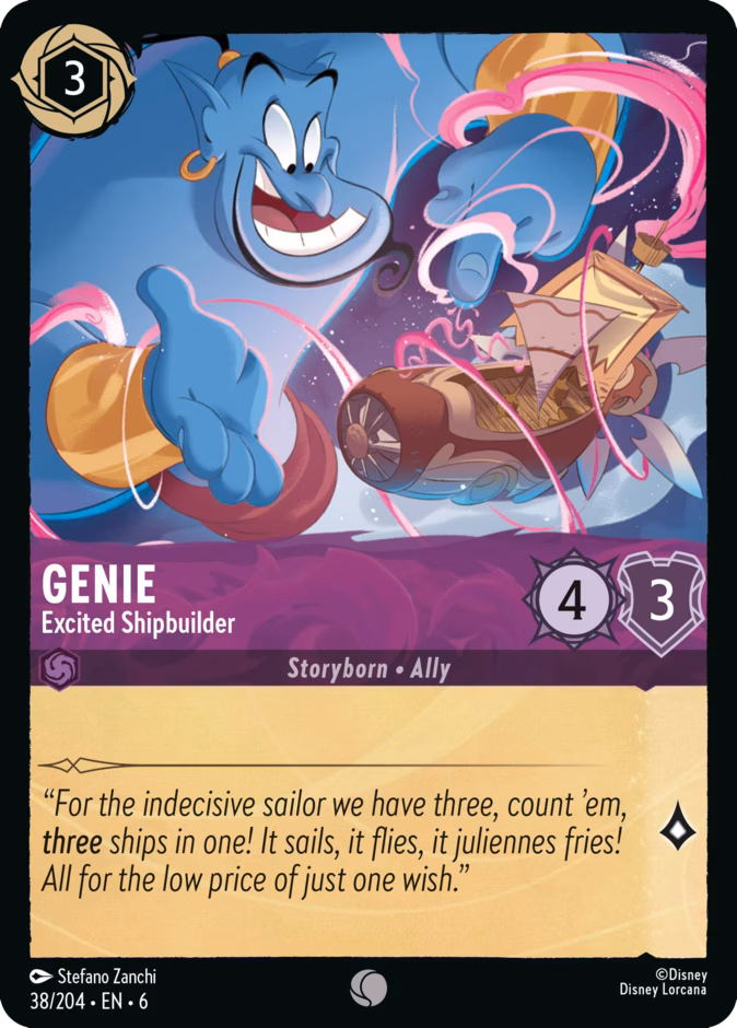 Carta Genie · Excited Shipbuilder