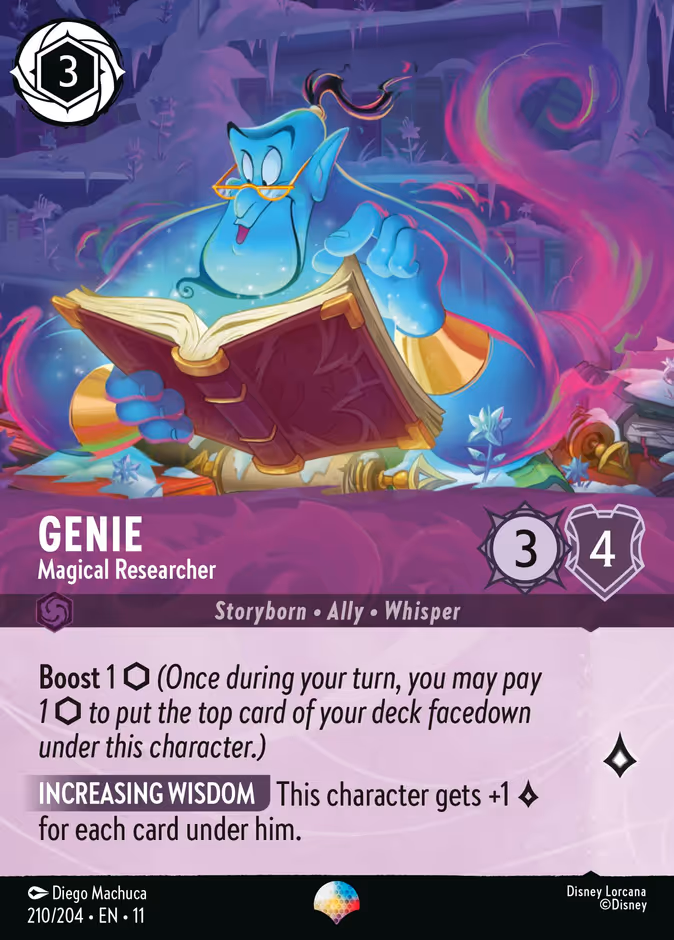 Carta Genie · Magical Researcher