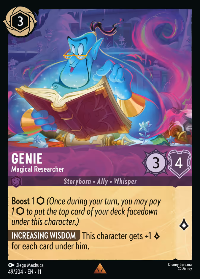Carta Genie · Magical Researcher