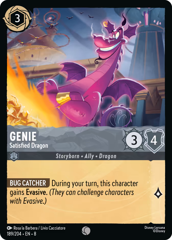 Carta Genie · Satisfied Dragon
