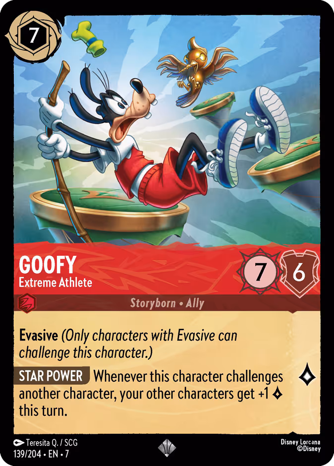 Carta Goofy · Extreme Athlete