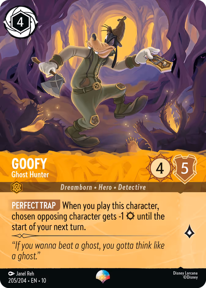 Carta Goofy · Ghost Hunter