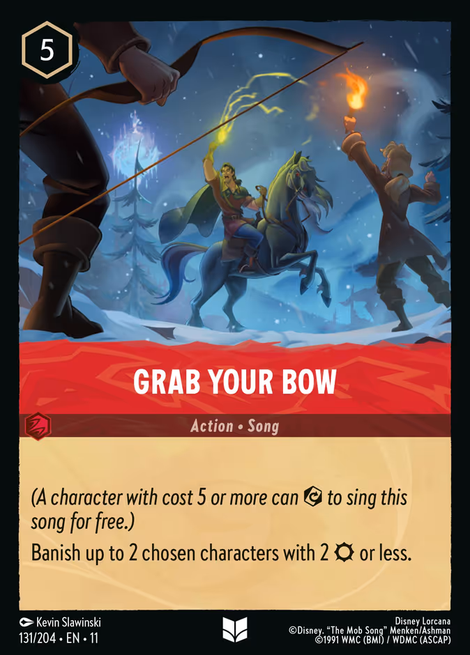 Carta Grab Your Bow · 