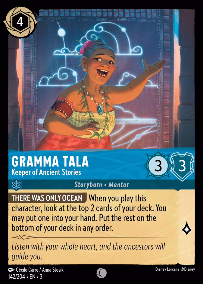 Carta Gramma Tala · Keeper of Ancient Stories