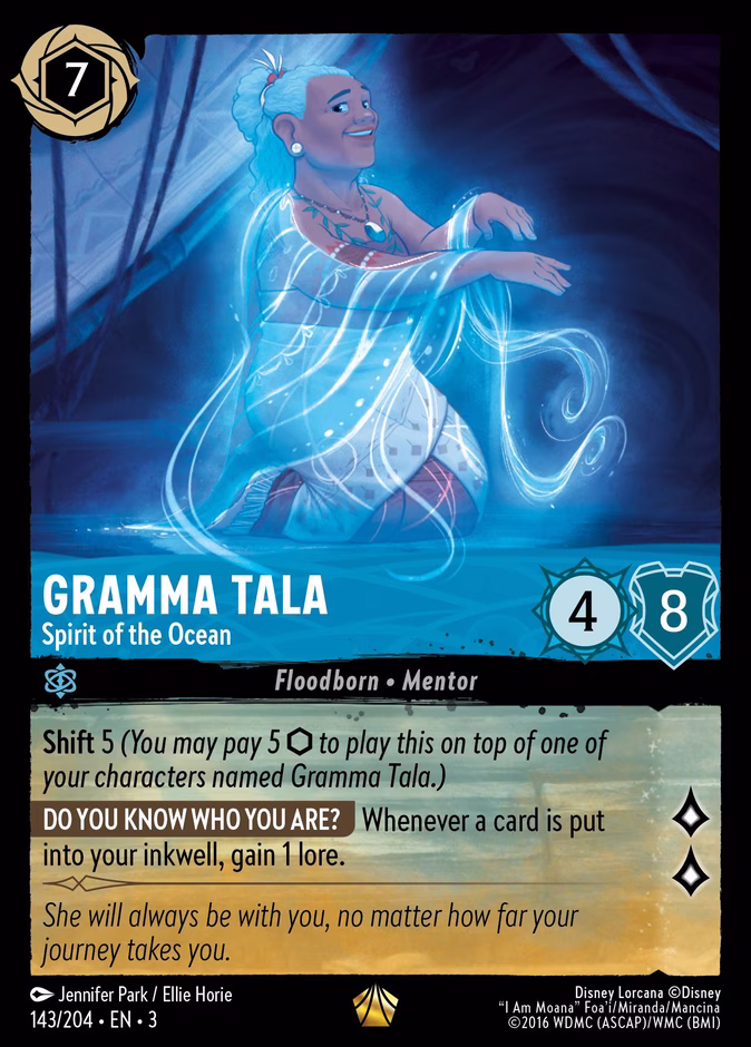 Carta Gramma Tala · Spirit of the Ocean