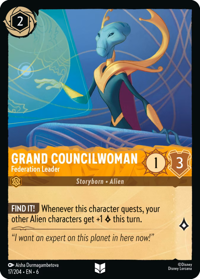 Carta Grand Councilwoman · Federation Leader