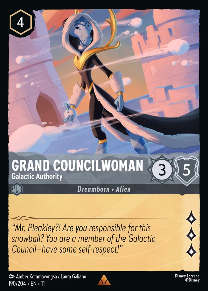 Carta Grand Councilwoman · Galactic Authority