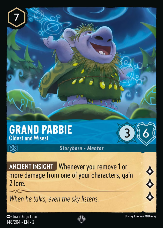 Carta Grand Pabbie · Oldest and Wisest