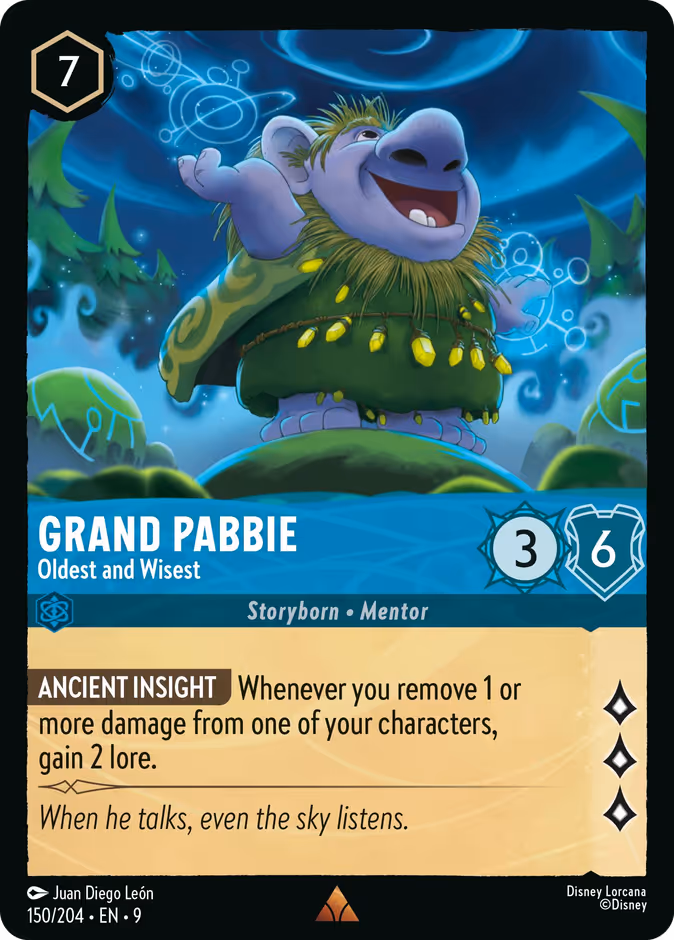Carta Grand Pabbie · Oldest and Wisest