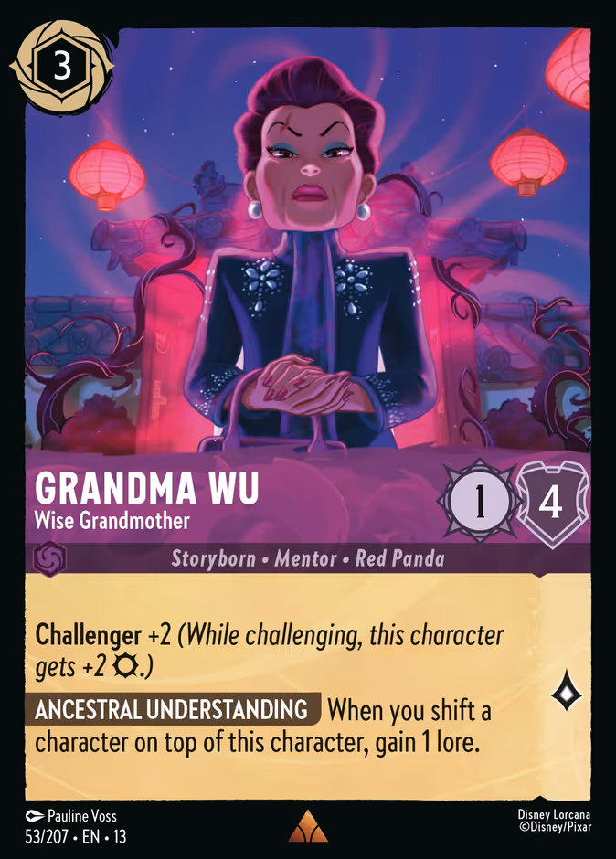 Carta Grandma Wu · Wise Grandmother
