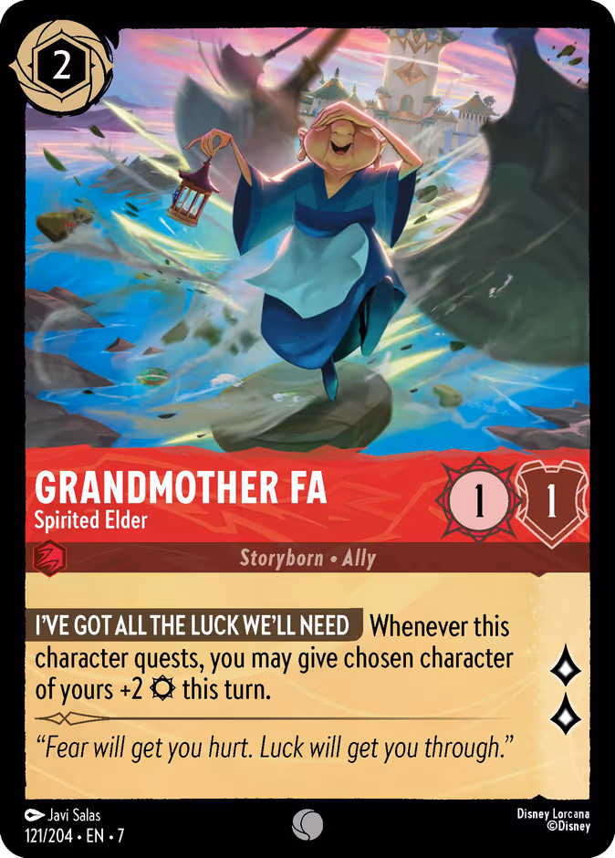 Carta Grandmother Fa · Spirited Elder