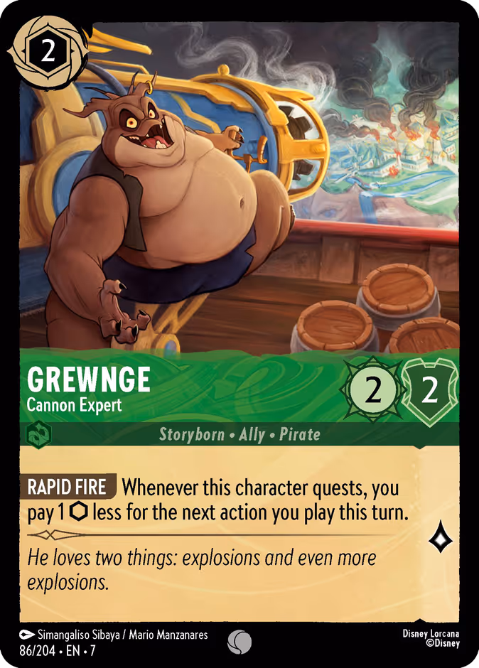Carta Grewnge · Cannon Expert
