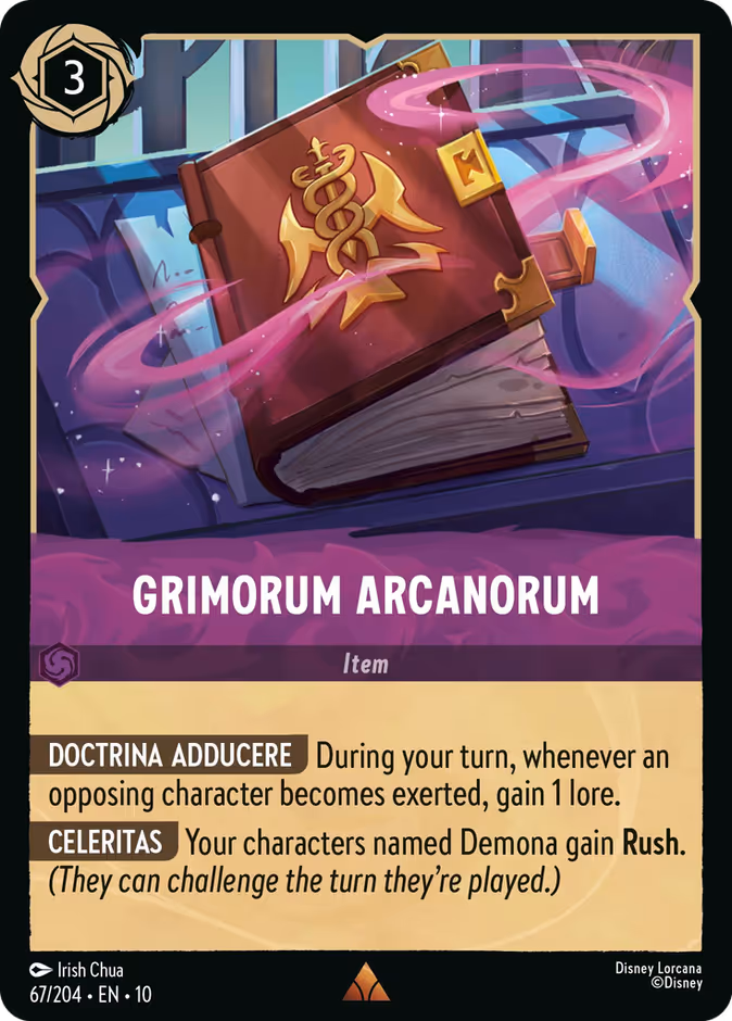 Carta Grimorum Arcanorum · 