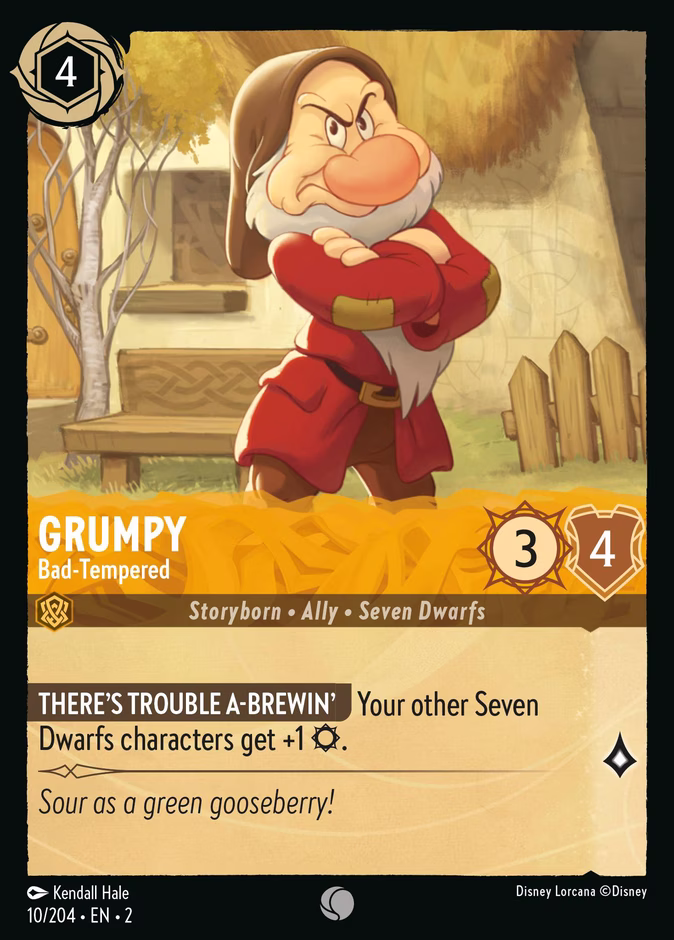 Carta Grumpy · Bad-Tempered