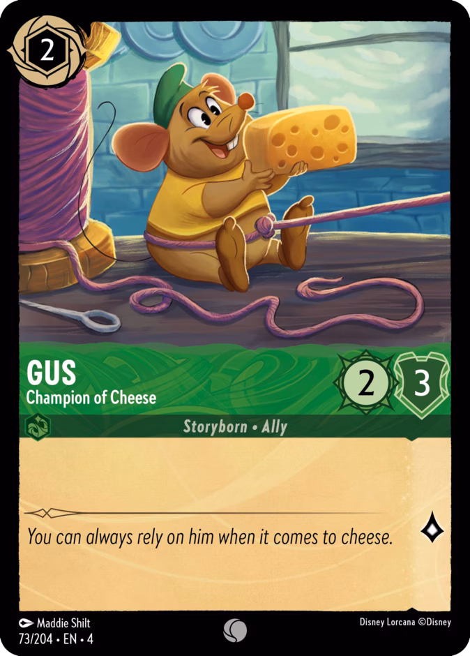 Carta Gus · Champion of Cheese