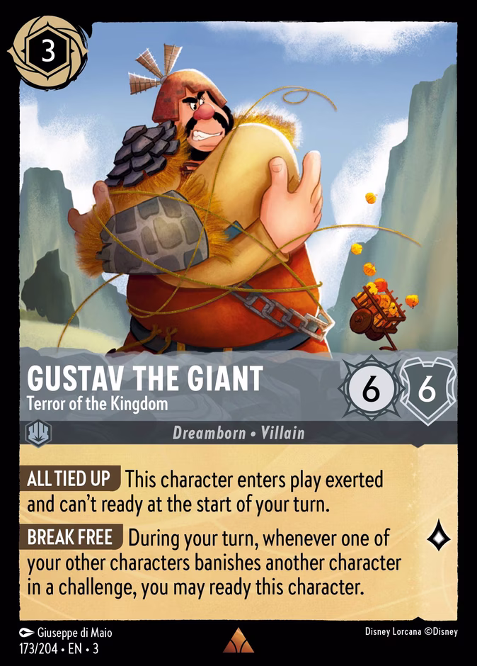 Carta Gustav the Giant · Terror of the Kingdom