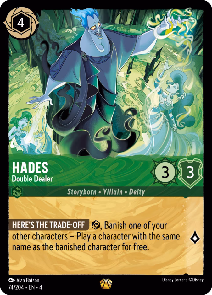 Carta Hades · Double Dealer
