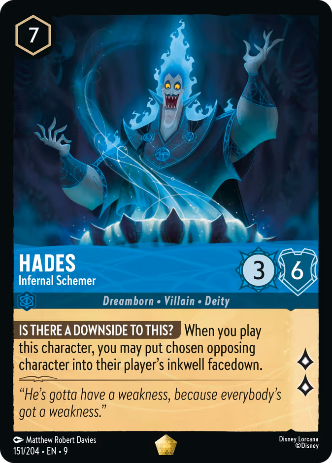 Carta Hades · Infernal Schemer