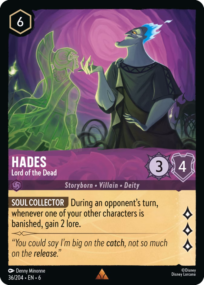 Carta Hades · Lord of the Dead