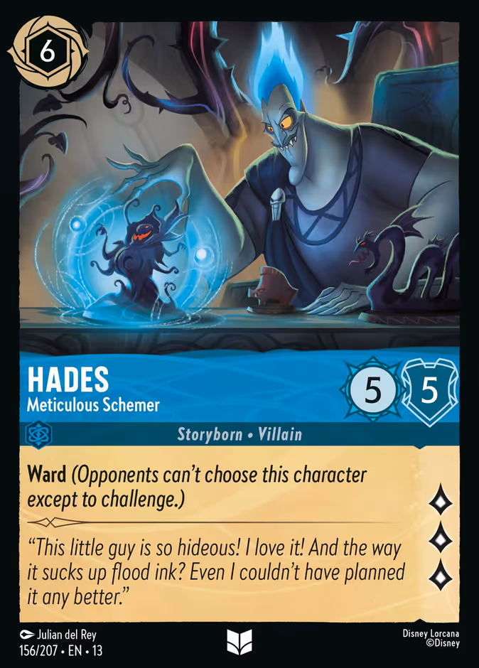Carta Hades · Meticulous Schemer