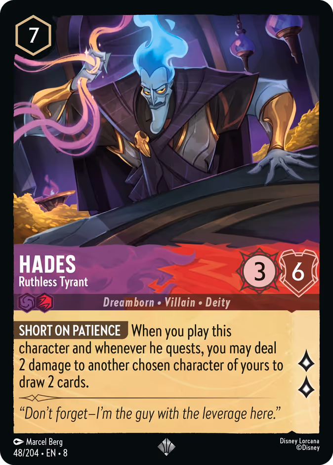 Carta Hades · Ruthless Tyrant