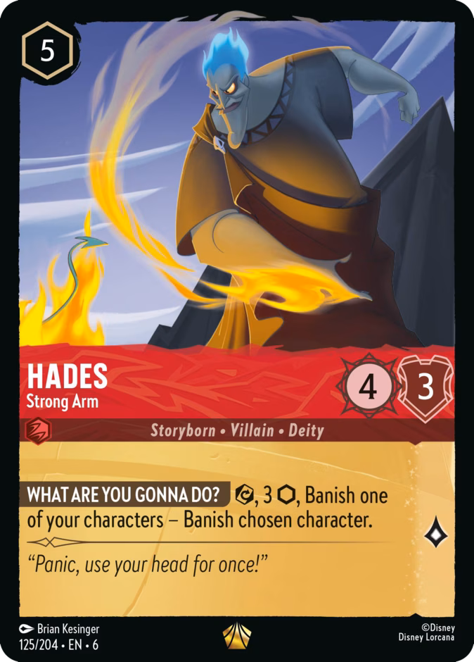 Carta Hades · Strong Arm