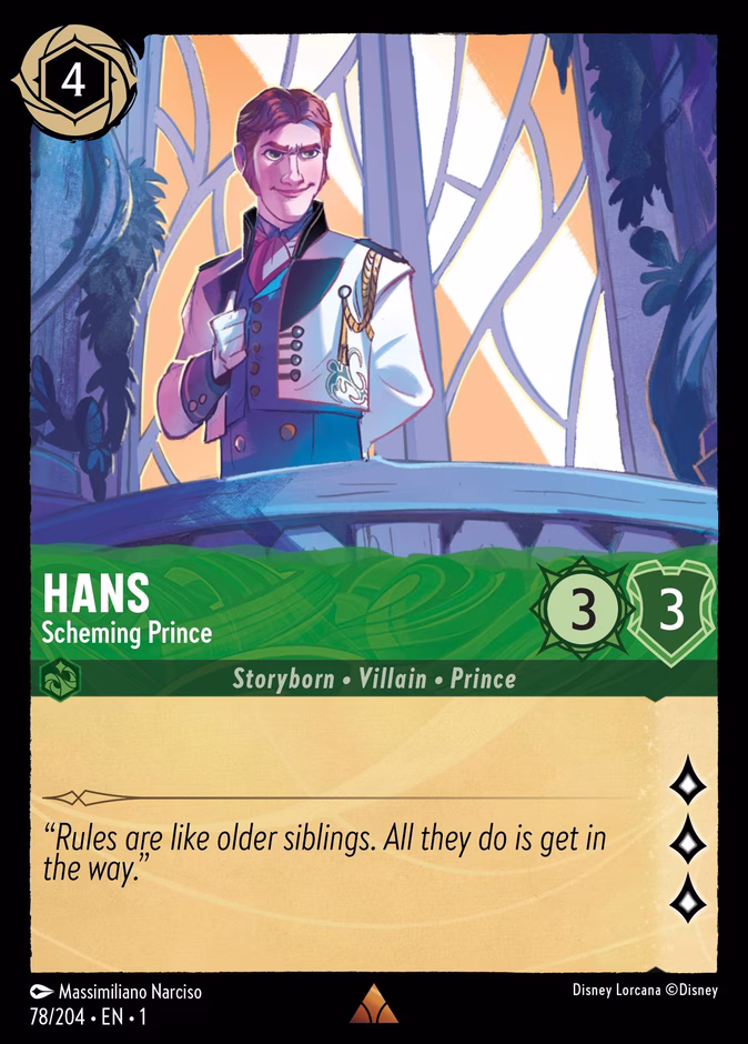 Carta Hans · Scheming Prince