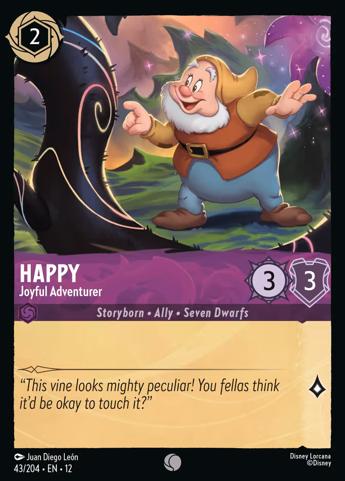 Carta Happy · Joyful Adventurer