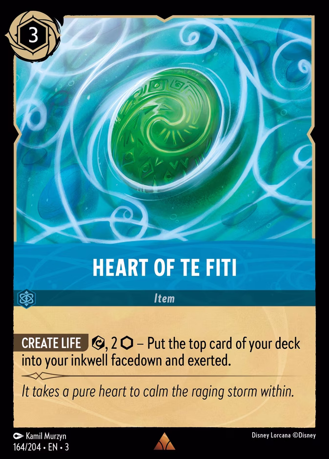 Carta Heart of Te Fiti · 
