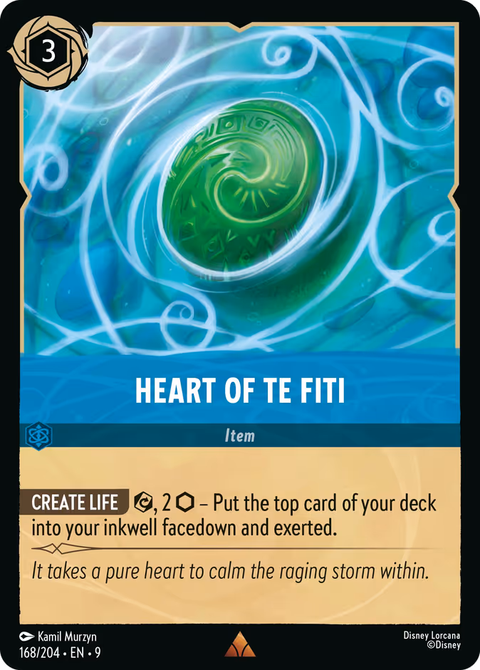 Carta Heart of Te Fiti · 