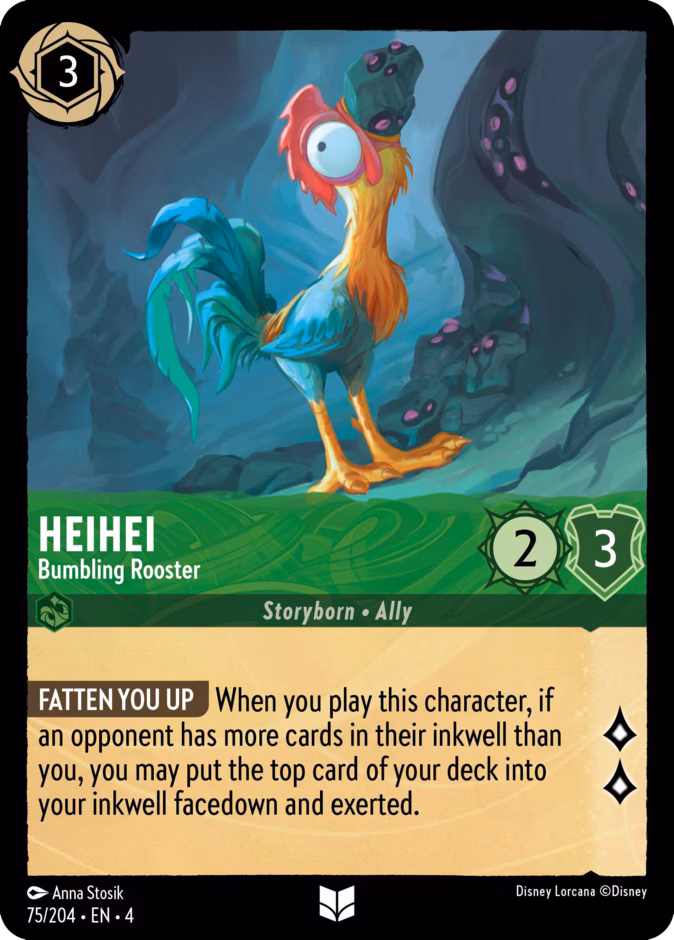 Carta HeiHei · Bumbling Rooster