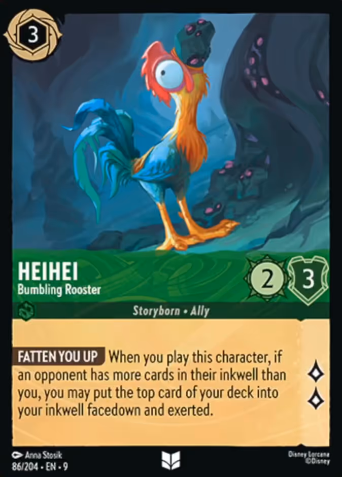 Carta Heihei · Bumbling Rooster