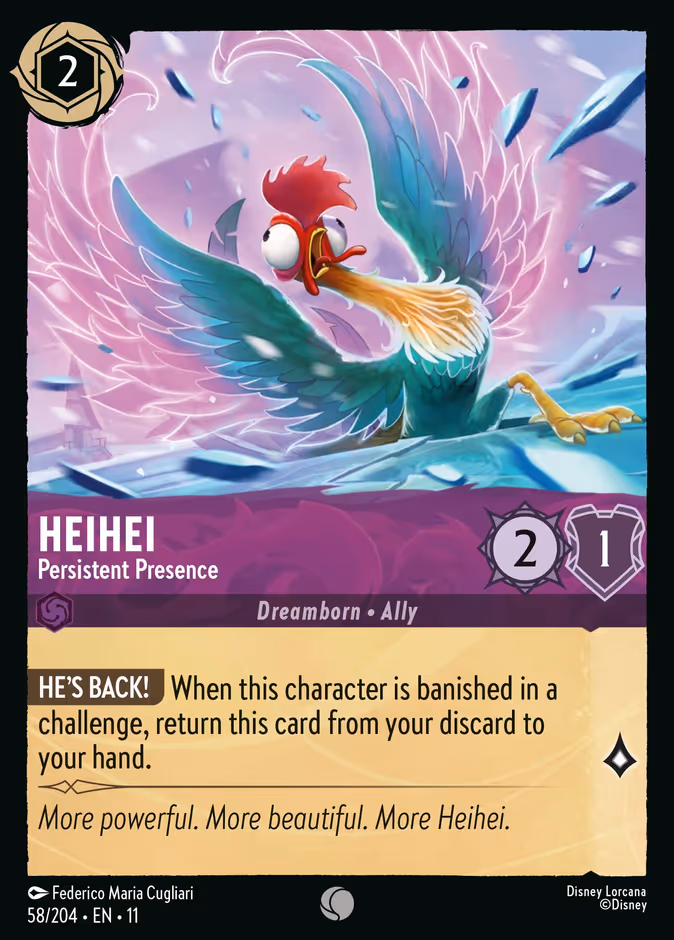 Carta Heihei · Persistent Presence
