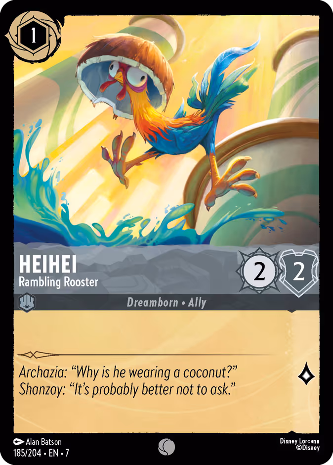 Carta Heihei · Rambling Rooster