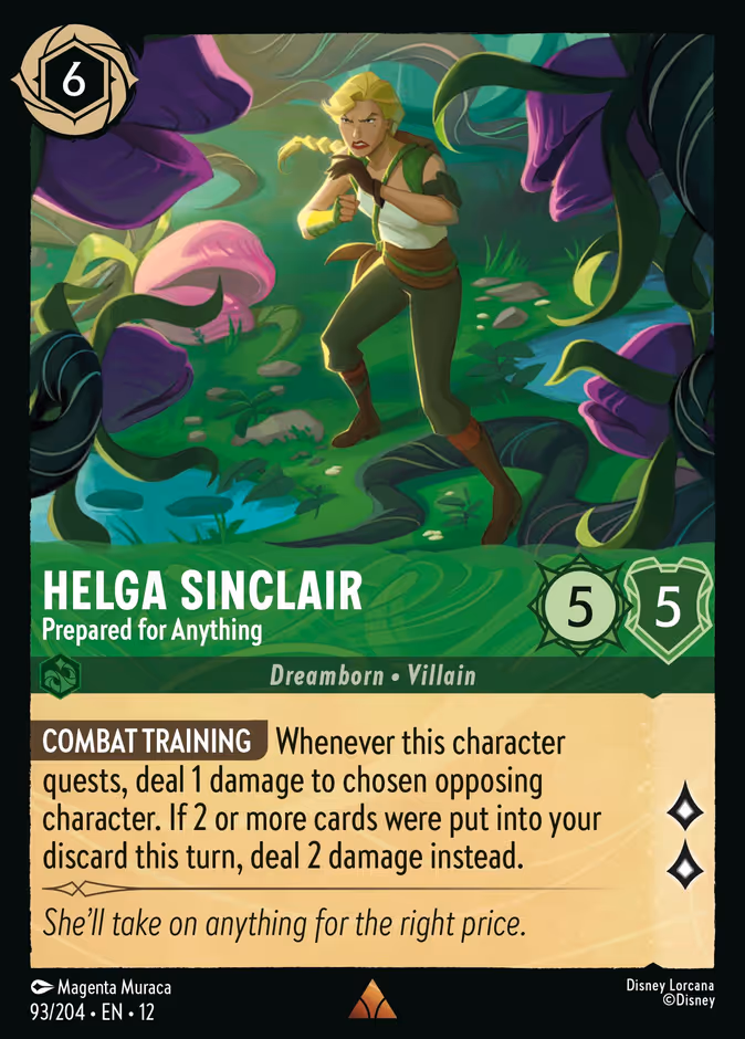 Carta Helga Sinclair · Prepared for Anything