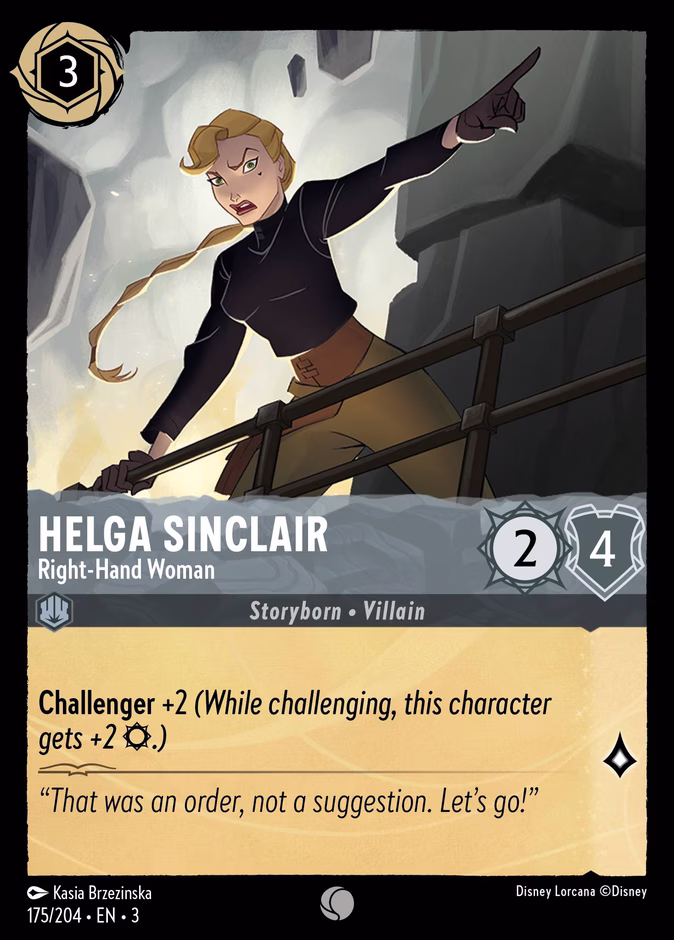 Carta Helga Sinclair · Right-Hand Woman