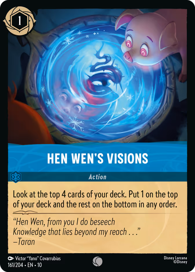 Carta Hen Wen's Visions · 