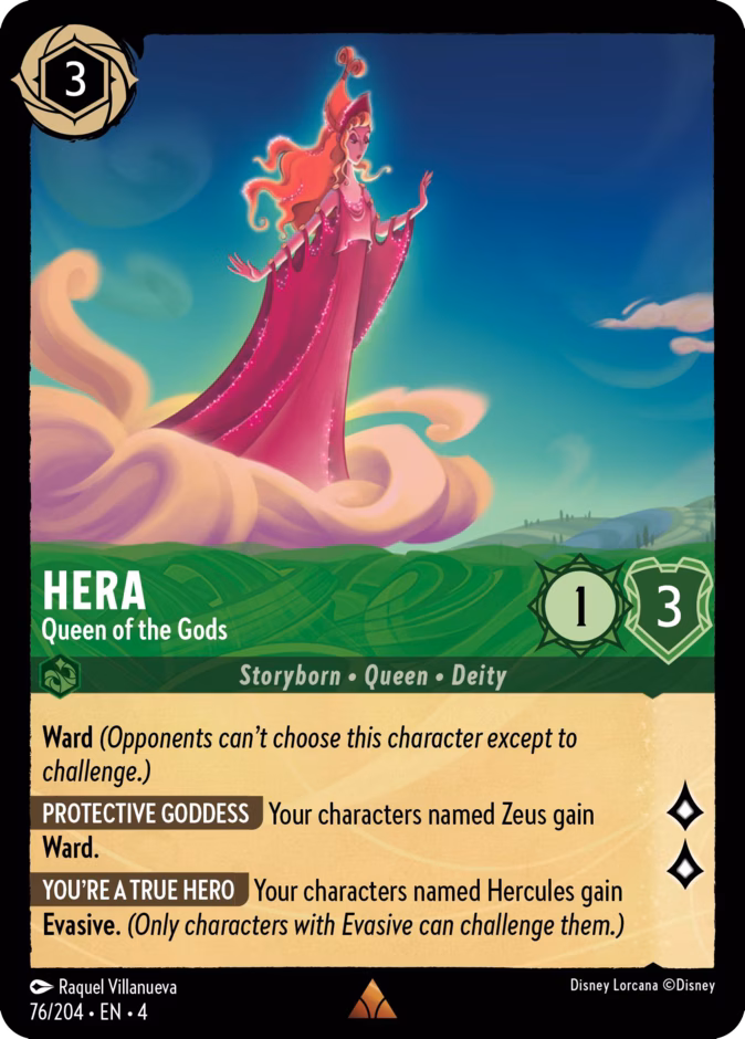 Carta Hera · Queen of the Gods