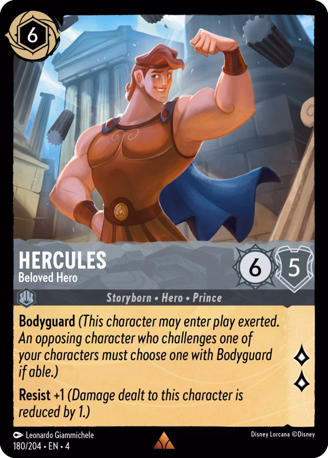 Carta Hercules · Beloved Hero
