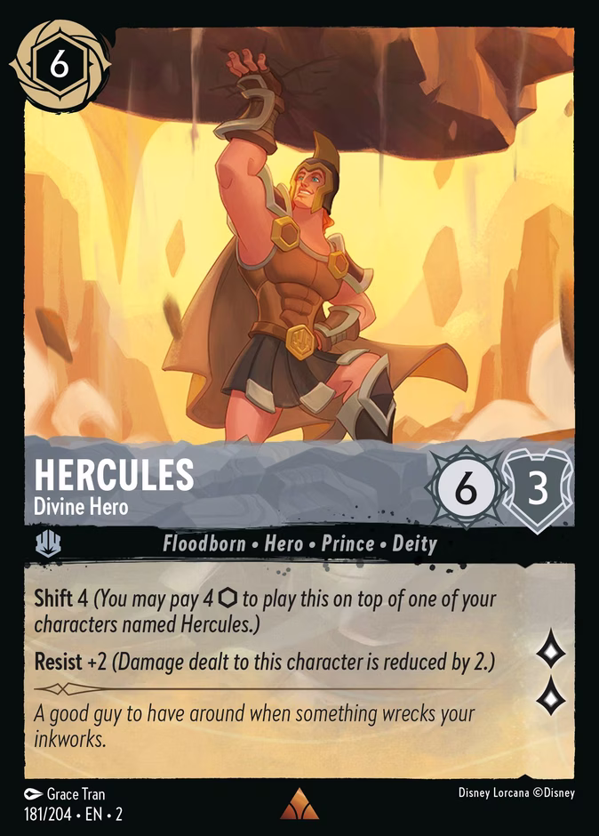 Carta Hercules · Divine Hero