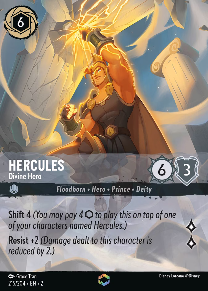 Carta Hercules · Divine Hero