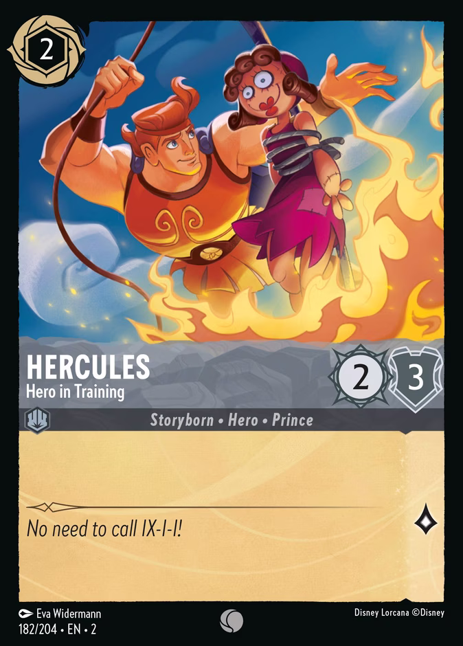 Carta Hercules · Hero in Training