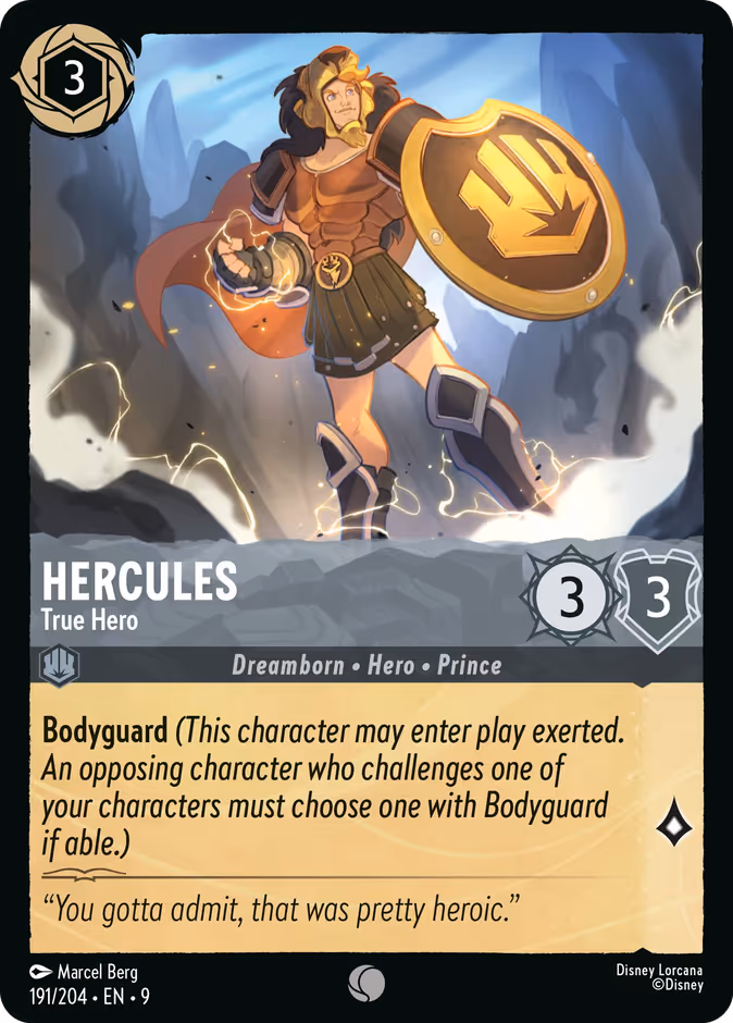 Carta Hercules · True Hero