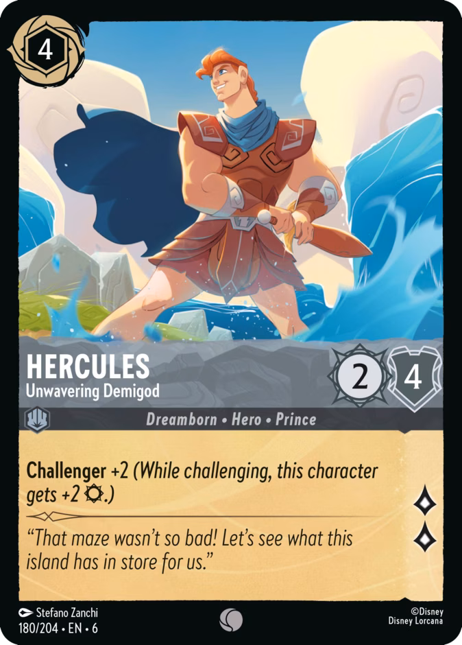 Carta Hercules · Unwavering Demigod