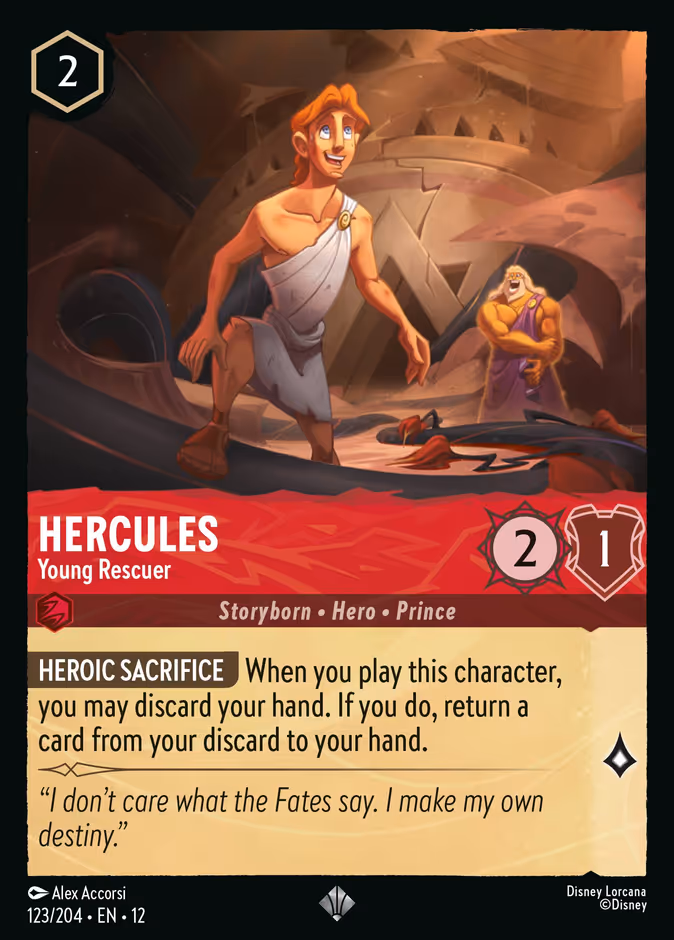 Carta Hercules · Young Rescuer