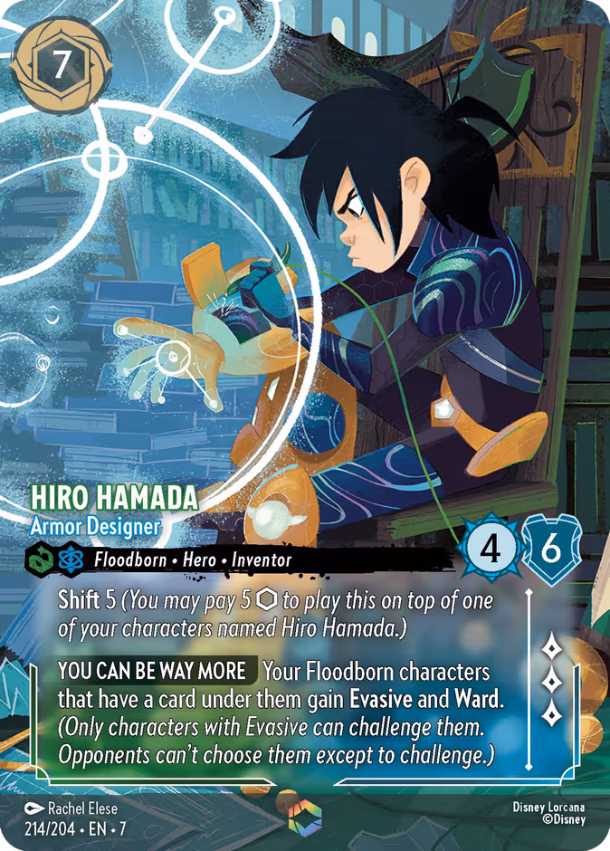 Carta Hiro Hamada · Armor Designer
