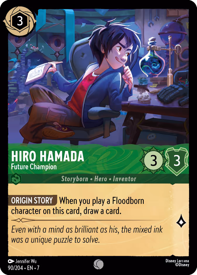 Carta Hiro Hamada · Future Champion