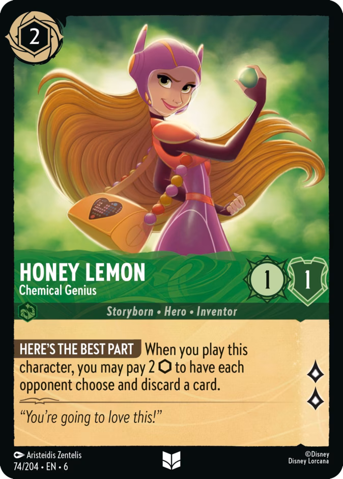Carta Honey Lemon · Chemical Genius
